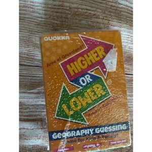 Higher or lower geographical, guessing game